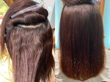 質感がとても自然......☆髪本来の柔らかさを生かす!!