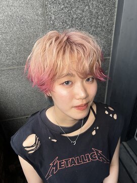 ナイン 麻布十番(NINE) ピンクベージュデザインカラー