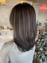 ナブラ(NABLA) コントラストハイライトレイヤースタイル『NABLA 倉敷美容室』