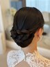 【6時～8時】ヘアセット＋フルメイク￥10000（早朝料金込）