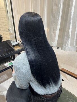 トリムバイエンヴィ(tlim by ENVY) 色落ちがグレーになるネイビーブルー