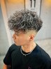【新規】カット+パーマ+メッシュ￥13200[シャンプー/ヘアセット/眉カット込]