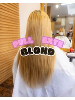 ヘアーメイク ダンス(hair make DANCE) 【PULL EXTE × BLOND】