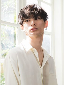 ユーフォリア 渋谷グランデ(Euphoria SHIBUYA GRANDE) ナチュラルマッシュ　ニュアンスパーマ　刈り上げマッシュ　MOMO