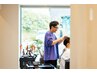 {愛久澤指名}{平日限定}【15%OFF】カット＋カラー＋トリートメント＋バブル