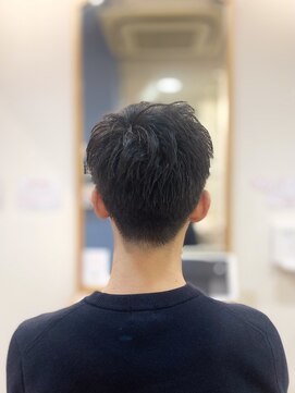 ヘアー グリーン(hair green) ツーブロック/ビジネスカジュアル/ナチュラルブラック/刈り上げ