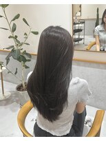 レンジヘアー(lange hair)&nbsp;greige【レイヤーカット/透明感カラー/グレージュ/艶感】