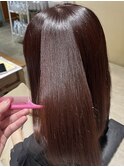 艶感ワインレッドカラー♪