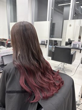 アライブ ハラジュク(ALIVE harajuku) 【ALIVE 夕貴】チェリーピンクグラデーションカラー