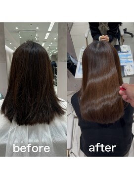 アフロート トウキョウ(AFLOAT TOKYO) 【髪質改善】で艶髪に。【酸性ストレート】【縮毛矯正】【美髪】