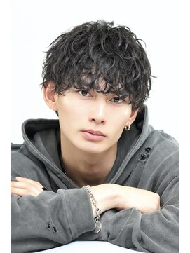 リップス 吉祥寺店 (LIPPS) 波巻きスパイラルシャドウパーママッシュツーブロック