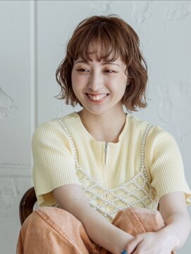 パーマ/ボブ/ゆるふわ