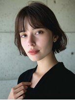 アンドレイ 表参道(andrey) 着物ヘア/大人ガーリー/ダークアッシュ/似合わせカット/表参道