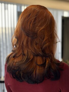 レス(Les.) デザインカラー/レイヤーカット/裾カラー/フォックスカラー