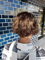 ラシンバン ラメール(LASHINVAN LAMER)&nbsp;インナーカラー×ショートパーマ