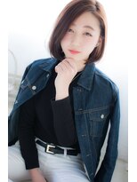 リジェールビューティガーデン(REJOUIR BEAUTY GARDEN)&nbsp;ボブ×透明感☆重たく見えない透明感カラー