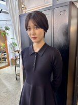 カノア(kanah)&nbsp;ショート/マッシュ/ハンサムショート/センターパート