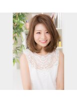 バランス オオミヤ(balance OMIYA) 30代40代50代◎長め前髪のひし形ミディ☆丸顔カバー/小顔ロブ