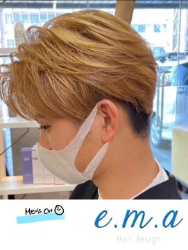 エマヘアデザイン(e.m.a Hair design) メンズブリーチ