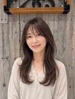 アース 熊本光の森店(HAIR&MAKE EARTH) 大人かっこいいロングレイヤー