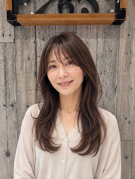 アース 熊本光の森店(HAIR&MAKE EARTH) 大人かっこいいロングレイヤー