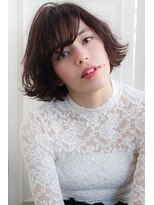 ランプ ヘアー(lamp hair)&nbsp;黒髪◎外国人風ウェーブ×ラベンダーアッシュ♪No.9