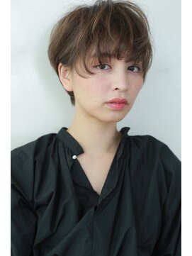 ベル 銀座並木通り店(Belle) 無造作な耳かけマッシュショート〔Belle銀座〕