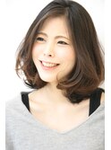 30代・40代に人気トップふんわりワンカールボブ