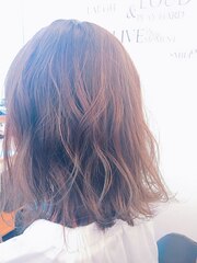 【LiL'】ゆるウェーブボブヘアスタイル☆ISM