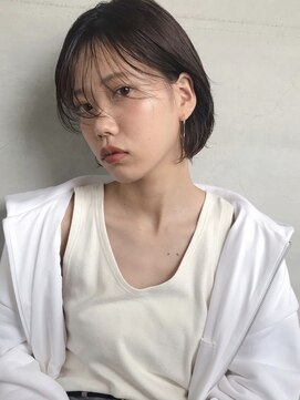 キーダ(KEEDA) 久留米【keeda】抜け感シンプル黒髪ボブ