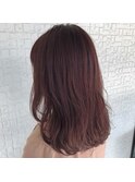 コットンピンク×ナチュラルウェーブ