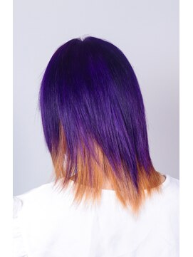 クリップ ジョイント ゴッド(CLIP JOINT GOD) ビビッドツートーンインナーカラー♪