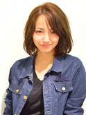 #大人#ふんわりボブスタイル