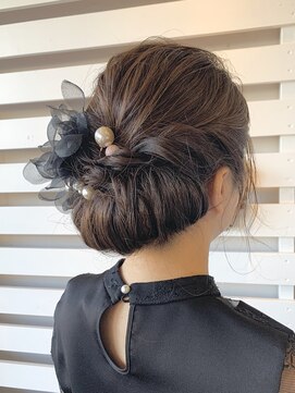 ヘアドレス ルチュラ(Hair dress LucuLa) ちょっぴりクラシカルなギブソンタックスタイル