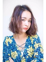 ロンドアベニール 北千住(Lond avenir)&nbsp;20.30.40代前下がり切りっぱなしボブ　担当本田