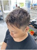 ツーブロックハイライト