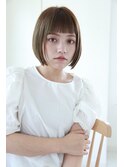 ナチュラルストレートボブ/30代40代50代