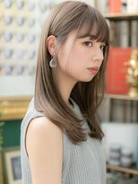 カバーヘア ブリス 北浦和(COVER HAIR bliss) 透明感シアーベージュ小顔ツヤ感ストレートc3北浦和20代30代!