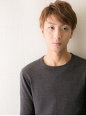 長めバング×ニュアンスパーマソフトツーブロックG