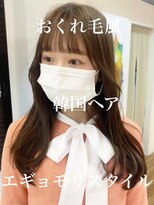 ノラキチジョウジ(NORA KICHIJOJI)&nbsp;#ウルフカット#韓国ヘア#エギョモリ#ミルクティーグレージュ