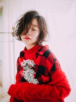 プリモア サロン ハナレ 綾瀬(primoA salon HANARE) 前髪なしボブパーマ