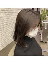 ディフィーノ 青山(DIFINO) ブリーチなし"シアーグレージュカラー"