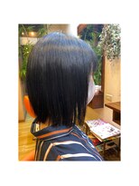 キキ 美容室(KIKI)&nbsp;切りっぱなしボブ(o^^o)♪