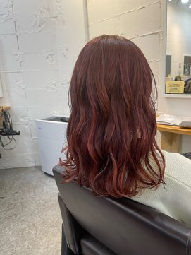 アルート 町田店(aroot) カシスピンクカラー