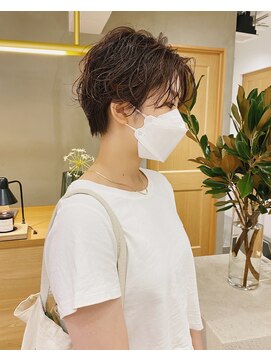 ローレン(LOREN) 【LOREN】ショートヘアーにパーマ