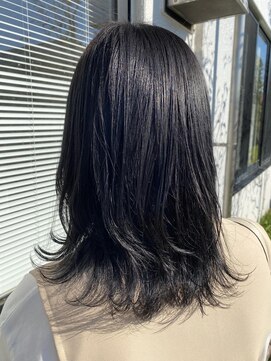 キーマン(KEYMAN) 【ブリーチあり】ブルーブラック