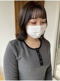 暗髪春スタイル