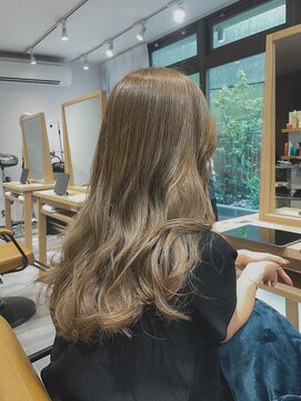 クラップス 上大岡(CLAPS) ミルクティーベージュ/グレージュ/透明感カラー/ロング