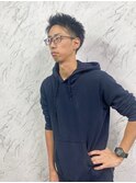 ツーブロックショート
