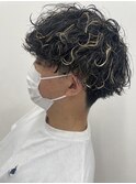 メンズ/メンズパーマ&ハイライト